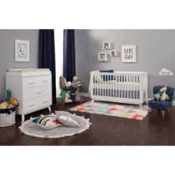 Babyletto Scoot 3-in-1 Convertible Crib With Toddler Bed Conversion Kit 34 Babyletto Scoot 3-in-1 Convertible Crib With Toddler Bed Conversion Kit -Kids Furniture M5801W Lifestyle 08 a60abe29 8fa7 42f4 8173 ff263379dc77