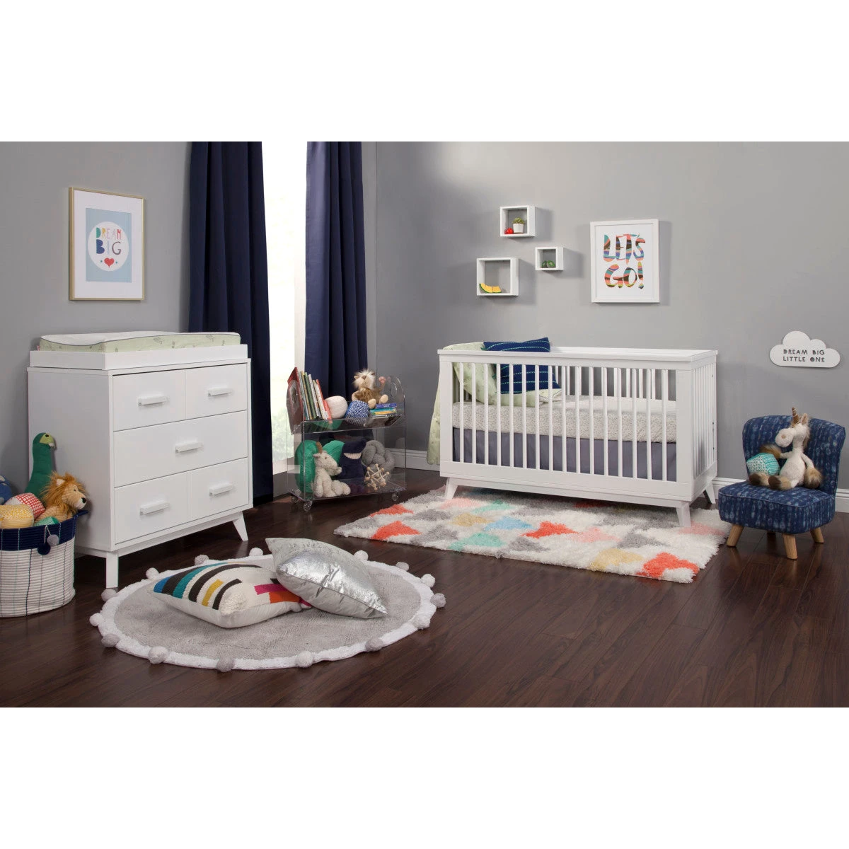 Babyletto Scoot 3-in-1 Convertible Crib With Toddler Bed Conversion Kit 15 Babyletto Scoot 3-in-1 Convertible Crib With Toddler Bed Conversion Kit - Image 13