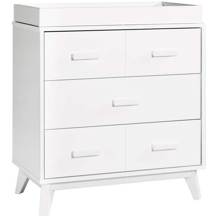Babyletto Scoot 3-Drawer Changer Dresser With Removable Changing Tray 5 Babyletto Scoot 3-Drawer Changer Dresser With Removable Changing Tray - Image 3