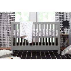 Babyletto Maki Full-Size Folding Crib With Toddler Bed Conversion Kit -Kids Furniture M6601G Lifestyle Main 11 1d4b6cb3 9536 4923 b1e2 1d4924819aae