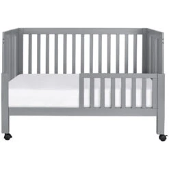 Babyletto Maki Full-Size Folding Crib With Toddler Bed Conversion Kit -Kids Furniture M6601G White Background 10 ffc13eda 41ba 4ba2 804b 2b7cb6e98b7b
