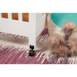 Babyletto Maki Full-Size Folding Crib With Toddler Bed Conversion Kit -Kids Furniture M6601W Lifestyle 13 9a2faf5e fc8c 4cf7 a355 c9185538a152