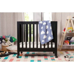 Babyletto Origami Mini Crib -Kids Furniture M6698B Lifestyle Main 09