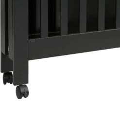 Babyletto Origami Mini Crib -Kids Furniture M6698B White Background 07