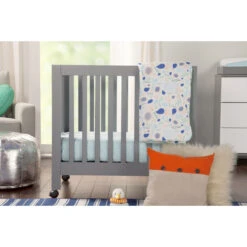 Babyletto Origami Mini Crib -Kids Furniture M6698G Lifestyle Main 12