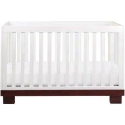 Babyletto Modo 3-in-1 Convertible Crib With Toddler Bed Conversion Kit 31 Babyletto Modo 3-in-1 Convertible Crib With Toddler Bed Conversion Kit -Kids Furniture M6701QW White Background 02 9e8d332b eec7 4e64 9a87 1351a2bd69ea