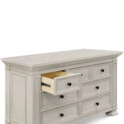 Franklin & Ben Classic Double Wide Dresser -Kids Furniture M7616LF White Background 04 747f0b59 deb2 4c90 ba7f 02c94febda15