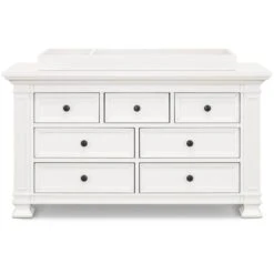 Franklin & Ben Classic Double Wide Dresser -Kids Furniture M7616RW White Background 03 98d60216 a0a6 4f5c 9e7d 5bf5e0ac2e4a