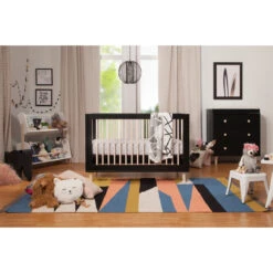 Babyletto Lolly 3-in-1 Convertible Crib With Toddler Bed Conversion Kit -Kids Furniture M9001BNX Lifestyle 08 fe040276 5e50 42b2 8727 96076463f6ca
