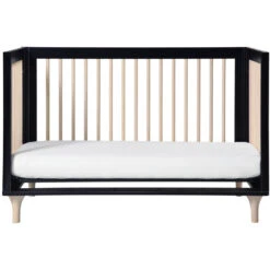 Babyletto Lolly 3-in-1 Convertible Crib With Toddler Bed Conversion Kit -Kids Furniture M9001BNX White Background 06 6b7ddcc4 99af 46da 8a16 ae735de76273