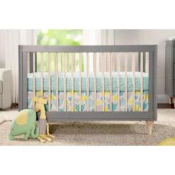 Babyletto Lolly 3-in-1 Convertible Crib With Toddler Bed Conversion Kit -Kids Furniture M9001GNX Lifestyle Main 07 c5aecf97 53a2 4e35 a767 65c165f04a52