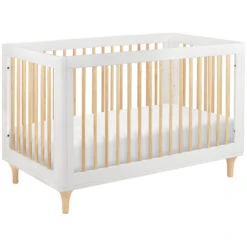 Babyletto Lolly 3-in-1 Convertible Crib With Toddler Bed Conversion Kit -Kids Furniture M9001WN White Background Main 01 fa761bbd e0a7 4192 838b 4ae58386dbe0