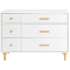 Babyletto Lolly 6-Drawer Assembled Double Dresser 38 Babyletto Lolly 6-Drawer Assembled Double Dresser -Kids Furniture M9016WN White Background 01 981ab52a dcc3 454b 93b7 10870e9f6fed