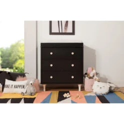 Babyletto Lolly 3-Drawer Changer Dresser With Removable Changing Tray -Kids Furniture M9023BNX Lifestyle Main 03
