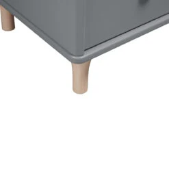 Babyletto Lolly 3-Drawer Changer Dresser With Removable Changing Tray -Kids Furniture M9023GNX White Background 03