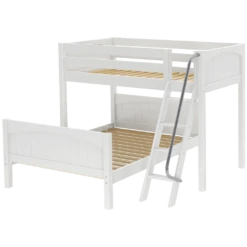 Maxtrix L-Shaped Twin Over Full Bunk Bed -Kids Furniture MAX WP e49dc078 d58d 4b88 838d 0b2e12a9c577