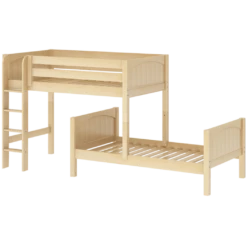 Maxtrix Twin L-Shaped Bunk Bed 25 Maxtrix Twin L-Shaped Bunk Bed -Kids Furniture MISH NP