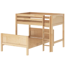 Maxtrix L-Shaped Twin Over Full Bunk Bed -Kids Furniture MIX NP
