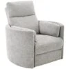 Parker House Radius Power Swivel Glider Recliner -Kids Furniture MRAD 812GSP MIN angle closed silo