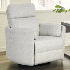 Parker House Radius Power Swivel Glider Recliner -Kids Furniture MRAD 812GSP NBQ angle closed room 2048x b44f5c68 48d1 407c 8a7d e8e19ff52b32