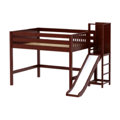 Maxtrix Full Mid Loft Bed With Slide Platform 30 Maxtrix Full Mid Loft Bed With Slide Platform -Kids Furniture NICHE CP 1d225e61 cfb8 42b9 99e3 684a16def30e