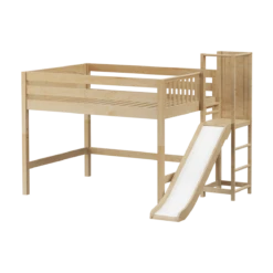 Maxtrix Full Mid Loft Bed With Slide Platform 24 Maxtrix Full Mid Loft Bed With Slide Platform -Kids Furniture NICHE NP 2c92feb4 ee36 4728 ad9e 91186628afd4