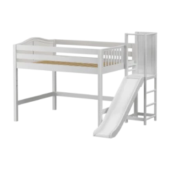 Maxtrix Full Mid Loft Bed With Slide Platform 35 Maxtrix Full Mid Loft Bed With Slide Platform -Kids Furniture NICHE WC 863c8b3b 7104 464d 8ef3 d99362bbcc28