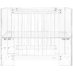 Nursery Works Vetro Mini Crib With Mattress -Kids Furniture NW1060CA White Background 01