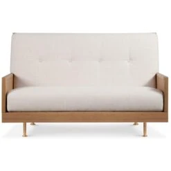 Nursery Works Novella Crib -Kids Furniture NW15001AY White Background 04