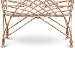 Nursery Works Aura Bassinet 15 Nursery Works Aura Bassinet -Kids Furniture NW16734RGLD White Background 04