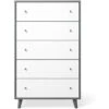Romina New York Tall Chest -Kids Furniture NewYork11005 WashedGrey White 2048x 55bcfb9a b165 4818 a4d3 de1bd09b8753