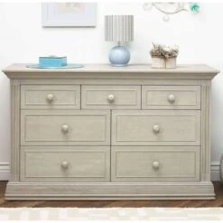 Sorelle Providence Double Dresser -Kids Furniture Providence Heritage Fog Double Dresser LifeStyle Head On