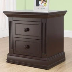 Sorelle Providence Nightstand -Kids Furniture Providence Nightstand Dark Esp