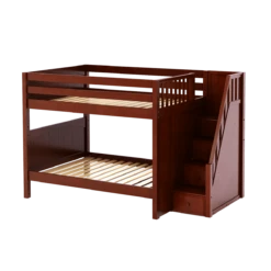 Maxtrix Full Medium Bunk Bed With Stairs 17 Maxtrix Full Medium Bunk Bed With Stairs -Kids Furniture QUASAR CP 24bf72f9 4d9a 45a9 b616 56a9cea05077