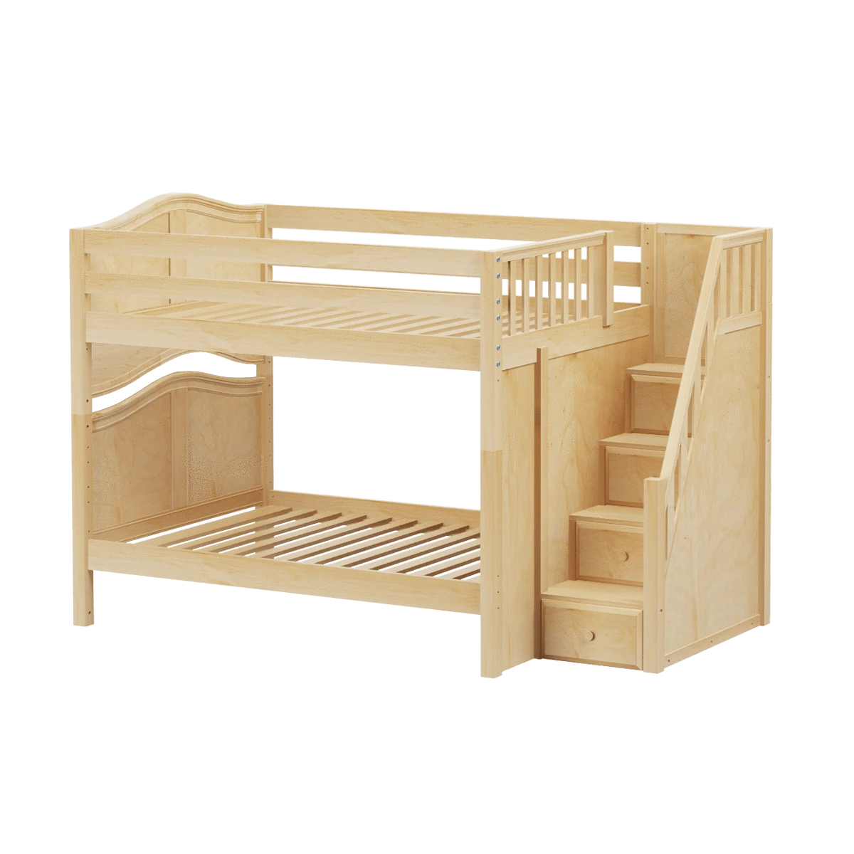 Maxtrix Full Medium Bunk Bed With Stairs 7 Maxtrix Full Medium Bunk Bed With Stairs - Image 5