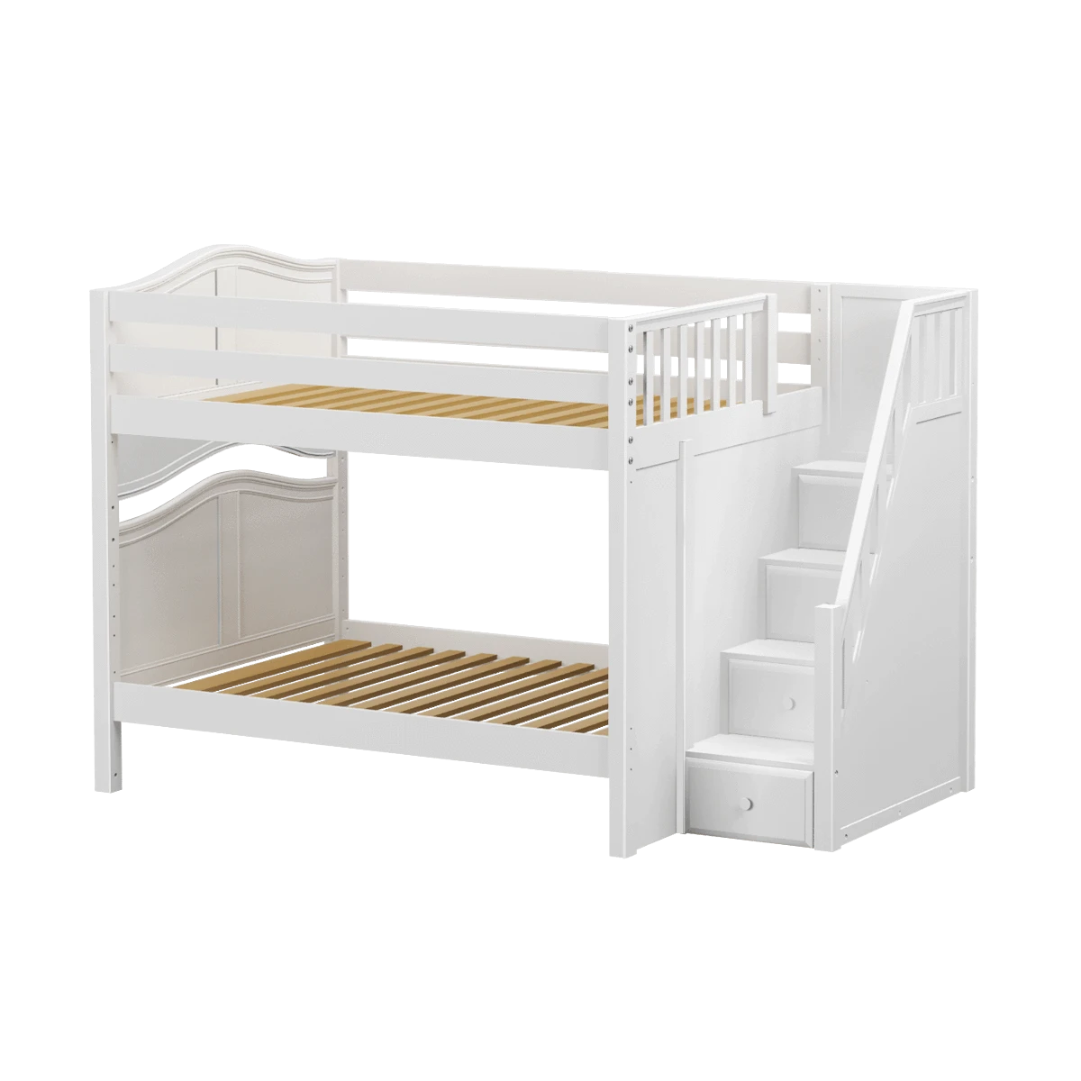 Maxtrix Full Medium Bunk Bed With Stairs 4 Maxtrix Full Medium Bunk Bed With Stairs - Image 2
