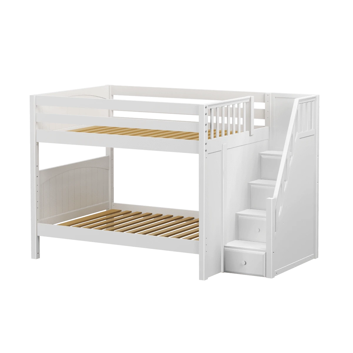 Maxtrix Full Medium Bunk Bed With Stairs 5 Maxtrix Full Medium Bunk Bed With Stairs - Image 3