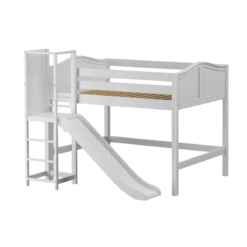 Maxtrix Full Mid Loft Bed With Slide Platform 26 Maxtrix Full Mid Loft Bed With Slide Platform -Kids Furniture RAVINE WC e90f1aa9 5555 41ec 9ba4 c5310febda79