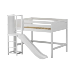 Maxtrix Full Mid Loft Bed With Slide Platform 27 Maxtrix Full Mid Loft Bed With Slide Platform -Kids Furniture RAVINE WP adccd899 3a75 438b 9f72 adf5031971f6