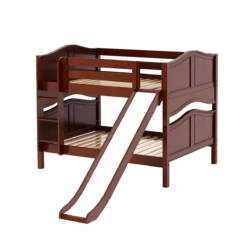 Maxtrix Full Low Bunk Bed With Slide -Kids Furniture ROCK CC 2462be94 85bb 4614 8354 7768d5ba027f