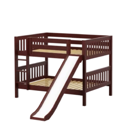 Maxtrix Full Low Bunk Bed With Slide -Kids Furniture ROCK CS 0516b54f 7b9a 49c0 9088 13fa447b1c4b