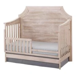 Stella Baby Remi Pagoda Convertible Crib -Kids Furniture Remi SGC ClipToddlerBed