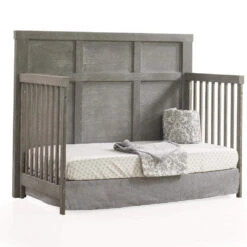 Natart Rustico "5-in-1'' Convertible Crib -Kids Furniture Rustico 1