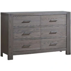 Natart Rustico Double Dresser -Kids Furniture Rustico DD grigio