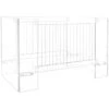 Nursery Works Vetro Crib Clear Acrylic -Kids Furniture S1000CA White Background Main 00