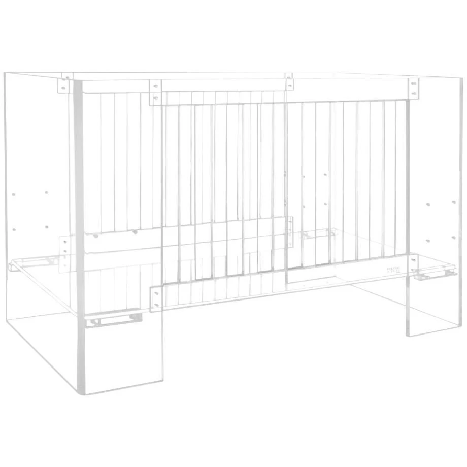 Nursery Works Vetro Crib Clear Acrylic 3 Nursery Works Vetro Crib Clear Acrylic
