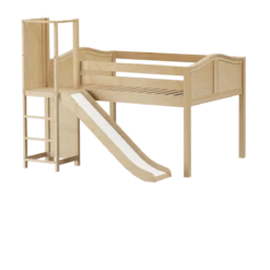 Maxtrix Full Low Loft Bed With Slide Platform -Kids Furniture SALABIM NC 3e7cae29 655c 40f3 a2c5 89a653ae74ae