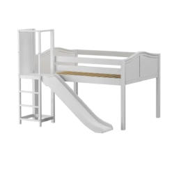 Maxtrix Full Low Loft Bed With Slide Platform -Kids Furniture SALABIM WC cdfb4d68 5bd7 4de6 8a30 3e4e0c054c2f