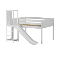 Maxtrix Full Low Loft Bed With Slide Platform -Kids Furniture SALABIM WP ccdcf40e 5090 4be2 bcb1 72bbc64b099a