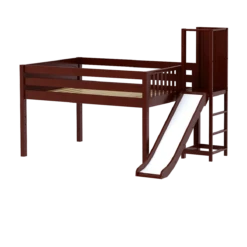 Maxtrix Full Low Loft Bed With Slide Platform -Kids Furniture SIM CP 52ac119d 372a 4b32 94df ba7fc4bf4e13